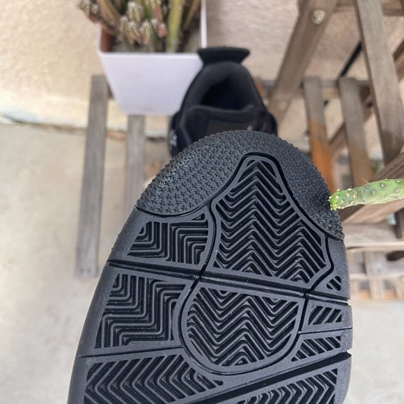 Jordon 4 Black Cat Classic Men's Sneakers - Picture 4 of 5